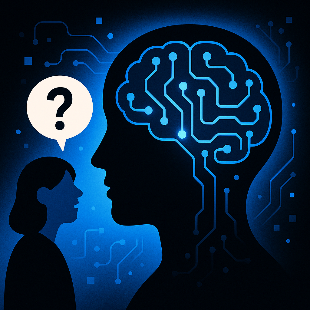 Tekoäly myötäilee toteamuksia enemmän kuin kysymyksiä